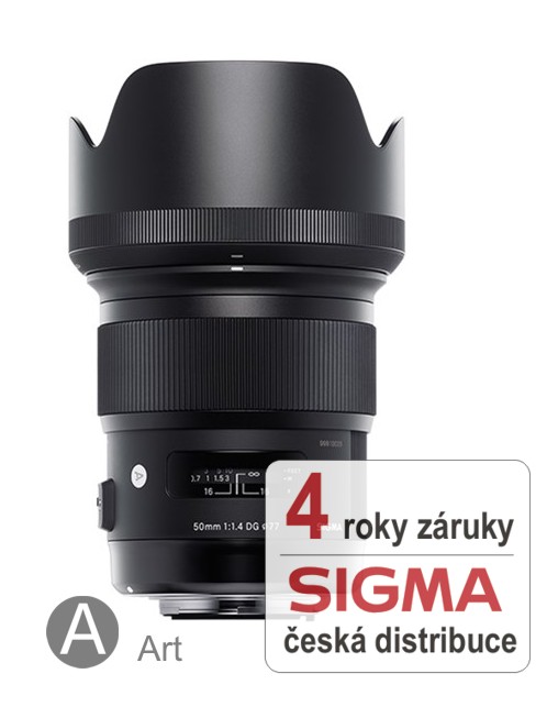 Sigma 50 mm f/1,4 DG HSM Art pro Nikon F