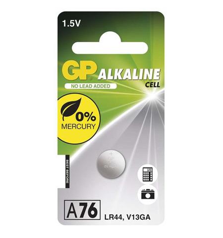 GP LR44 Alkalická baterie (A76)