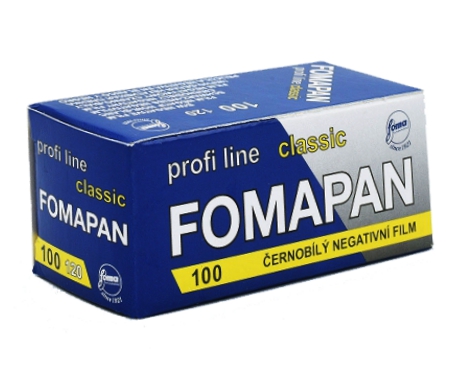 Foma Fomapan 100/120 černobílý negativní svitkový film