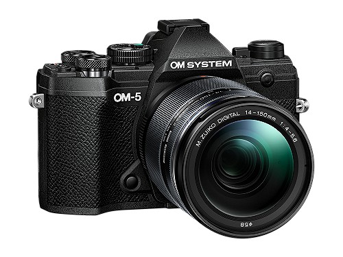 OM System OM-5 M.Zuiko Digital 14-150mm II PRO lens Kit černý