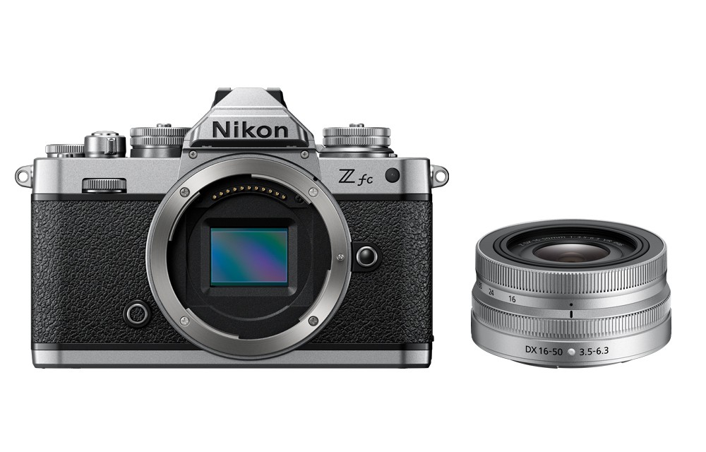 Nikon Z fc + 16-50 VR stříbrný