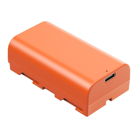 SmallRig 4971 NP-F550 USB-C Rechargeable Camera Battery Orange