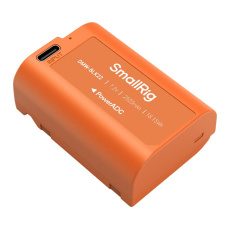 SmallRig 4979 Camera Battery USB-C Rechargeable DMW-BLK22 Orange