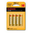 Kodak AA baterie ULTRA PREMIUM alkalická, 4 ks