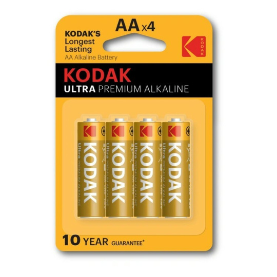 Kodak AA baterie ULTRA PREMIUM alkalická, 4 ks