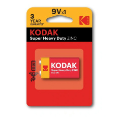 Kodak 9V baterie Heavy Duty zinko-chloridová