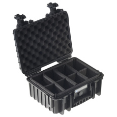 B&W Outdoor Cases Type 3000 / Black (divider system)