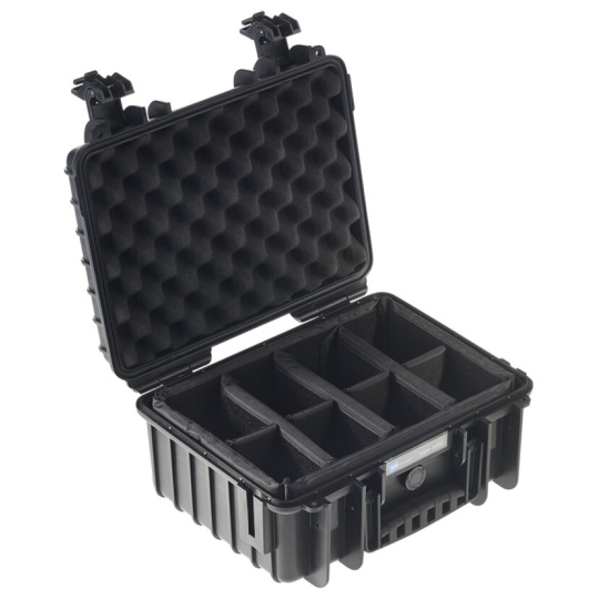 B&W Outdoor Cases Type 3000 / Black (divider system)