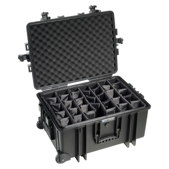 B&W Outdoor Cases Type 6800 / Black (divider system)