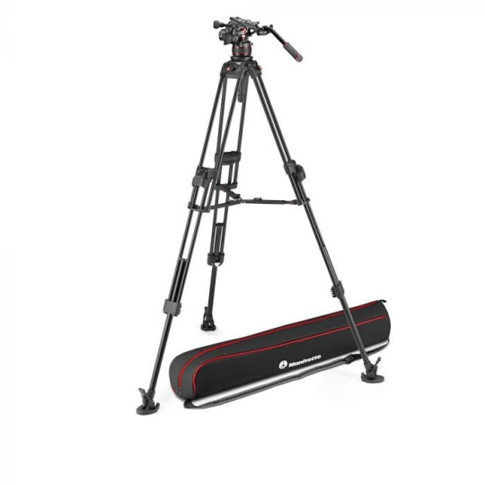 Manfrotto MVK612TWINFA Nitrotech 612 + 645 Fast Twin Alu Tripod