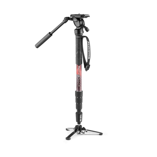 Manfrotto MVMELMIIA4LIVE Element MII Video Monopod kit s hlavou