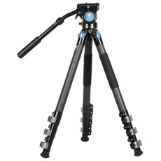 Sirui L-324F + VH-10 Carbon Tripod s video hlavou