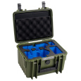 B&W Outdoor Cases Type 2000 for DJI Mini 4 Pro / Bronze Green