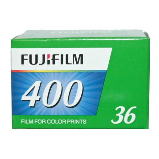 Fujifilm 400/36 barebný negativ kinofilm