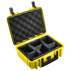 B&W Outdoor Cases Type 1000 / Yellow (divider system)